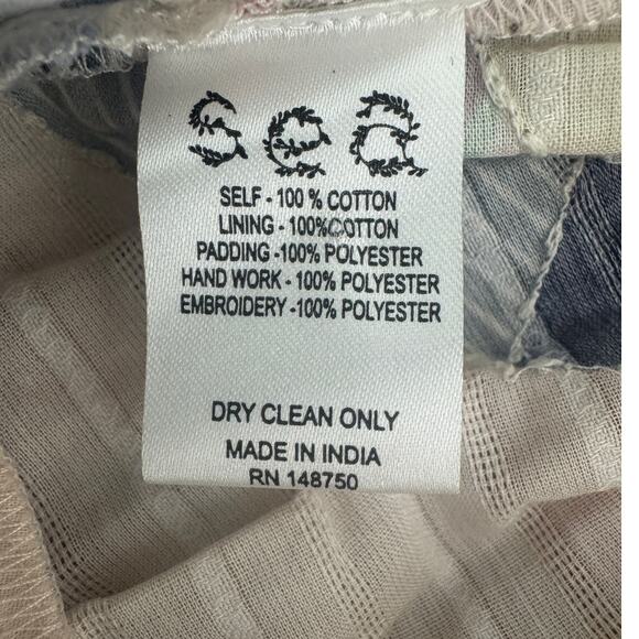 Sea New York Quin Mini Dress patchwork knit quilted BoHo size extra small XS - Picture 13 of 15